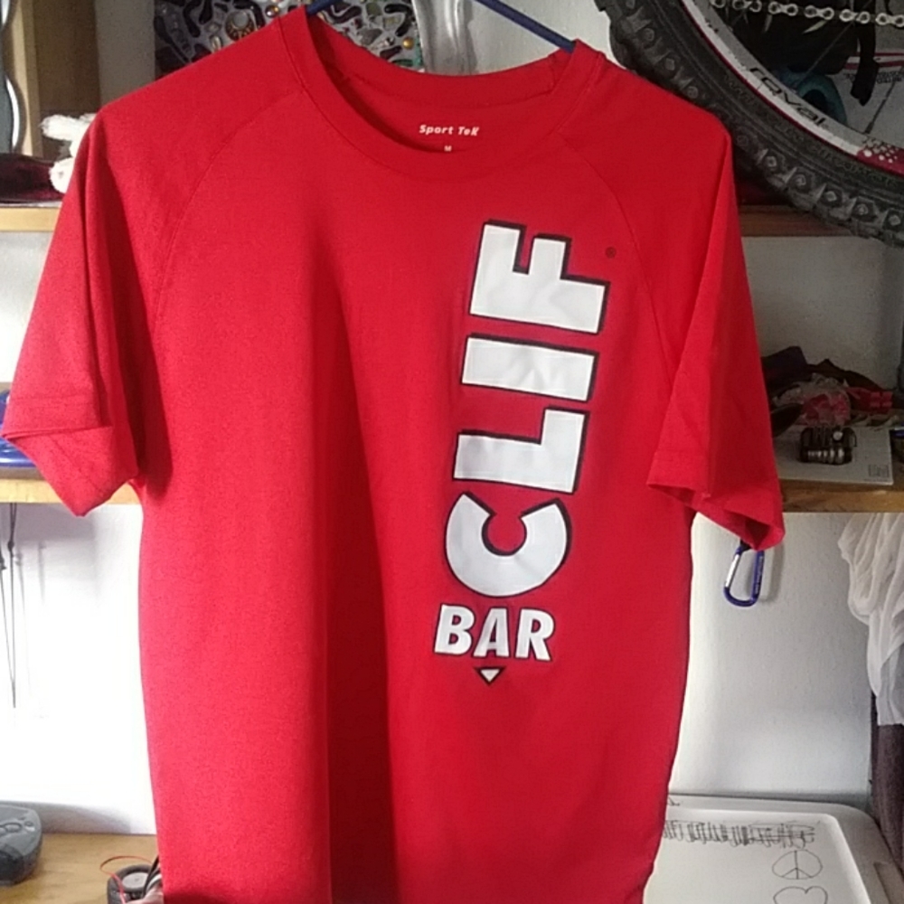 Dry fit shirt. Red